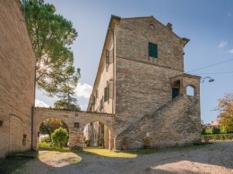 Antica filanda dell'800 renovated in stages and concluded in 2010 for sale in the Marches